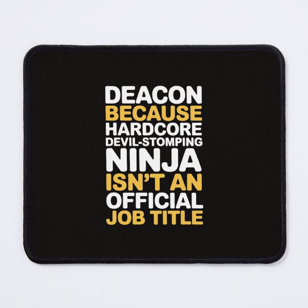 Item preview, Ninja - Christian Church Deacon designed and sold by HesterFoley.