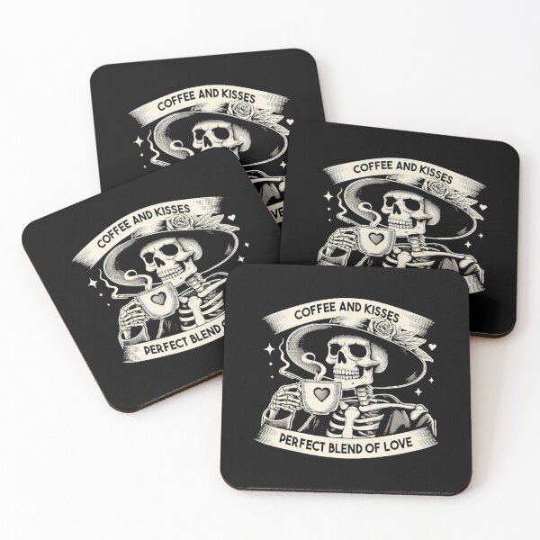 Item preview, Bee My Valentine Skeleton Couple Coffee designed and sold by uldszunamql63.