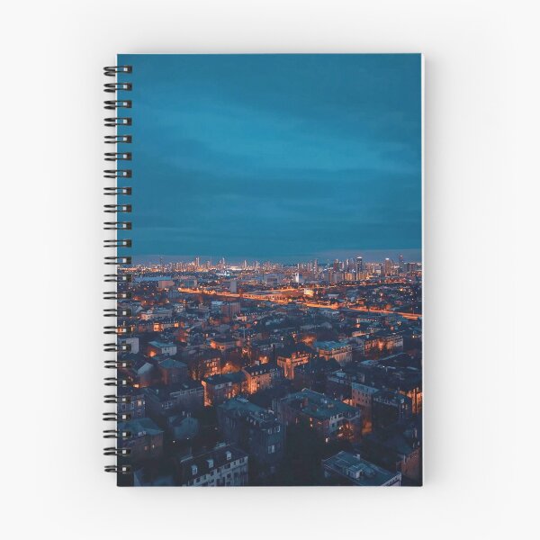 Item preview, Infinite Urban Glow Wide-Angle Metropolitan Horizon designed and sold by Cozyartsss.