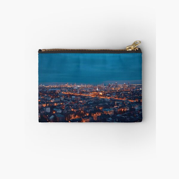 Item preview, Infinite Urban Glow Wide-Angle Metropolitan Horizon designed and sold by Cozyartsss.