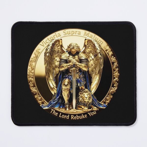 Item preview, The Lord rebuke you; Archangel Michael; Coin Style; designed and sold by StickerApe.