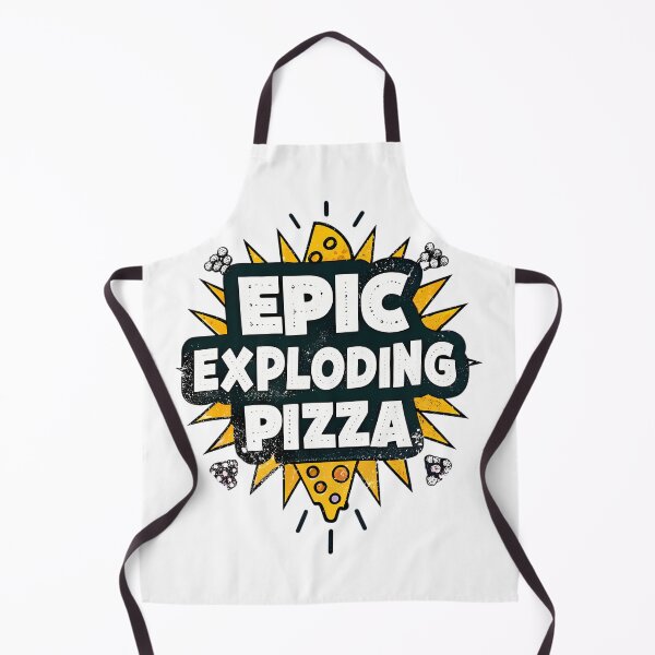 Item preview, Epic Exploding Pizza – Retro Comic Book Style Pop Art Foodie Graphic designed and sold by ART ATTACK ZONE.