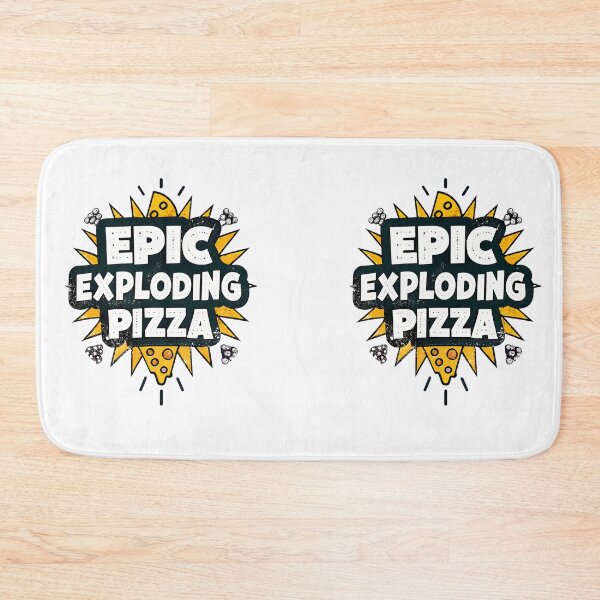 Item preview, Epic Exploding Pizza – Retro Comic Book Style Pop Art Foodie Graphic designed and sold by ART ATTACK ZONE.