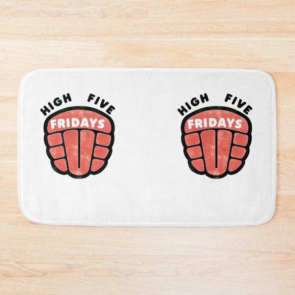 Item preview, High Five Fridays – Vintage Foam Finger Motivational Graphic designed and sold by ART ATTACK ZONE.