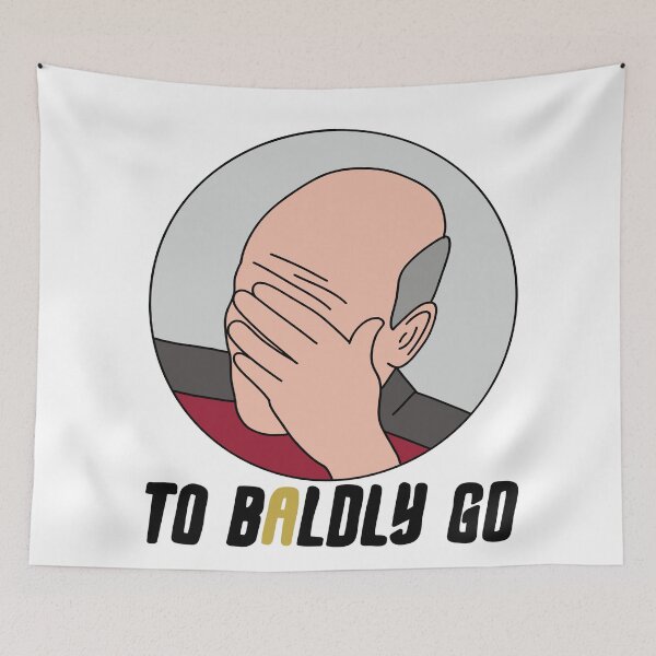 Item preview, Picard - to baldly go designed and sold by MiniV2019.