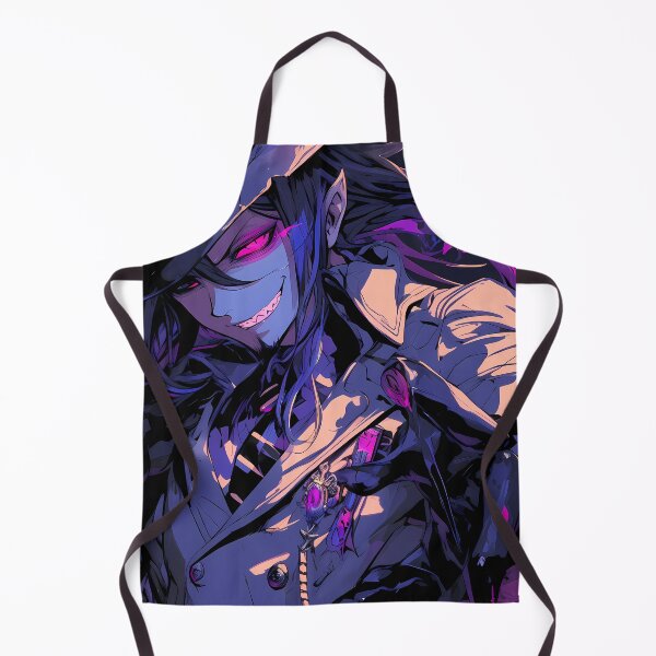 Item preview, Mephisto Pheles Blue Exorcist Anime Purple Chaos Dark Grin Mystic designed and sold by CarlosBender.