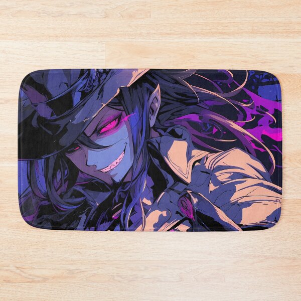 Item preview, Mephisto Pheles Blue Exorcist Anime Purple Chaos Dark Grin Mystic designed and sold by CarlosBender.
