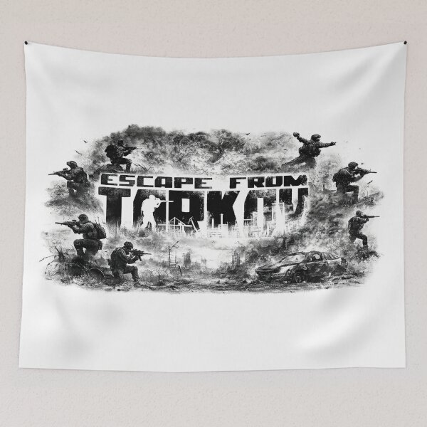 Item preview, Escape From Tarkov Alternative Improved Logo designed and sold by ContTraders.