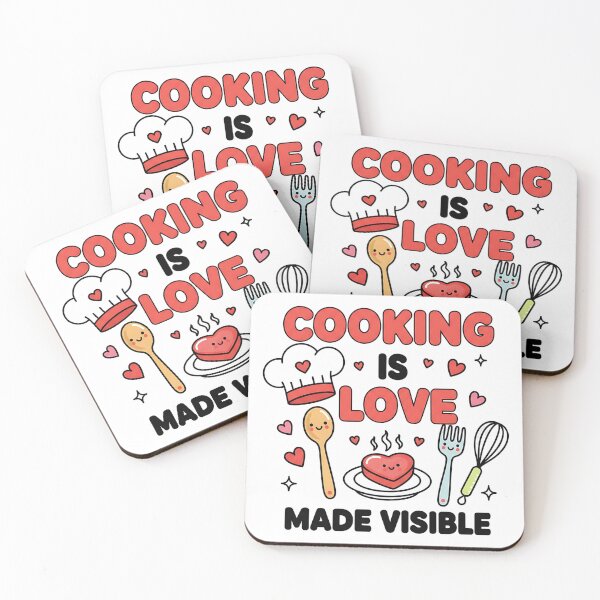 Item preview, Cooking is Love Made Visible – Cute Chef Life T-Shirt designed and sold by Muzgle.