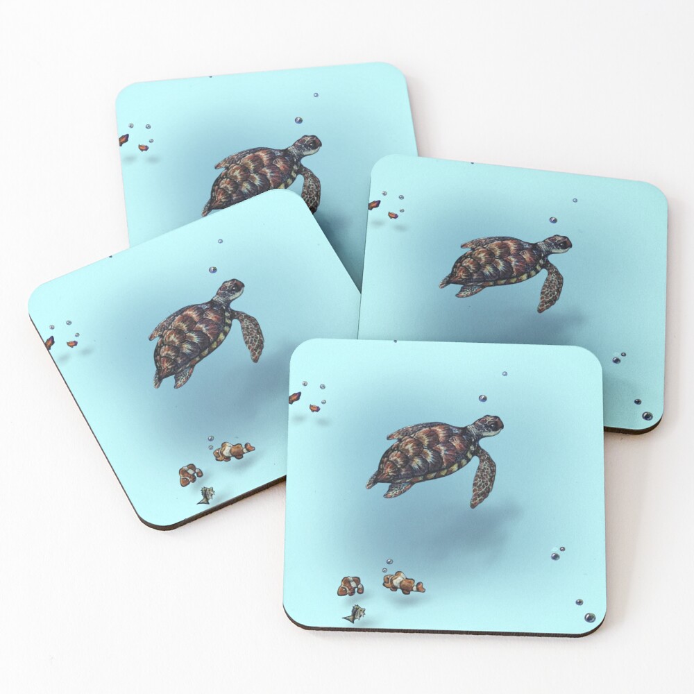Item preview, Coasters (Set of 4) designed and sold by RuneLabyrinth.