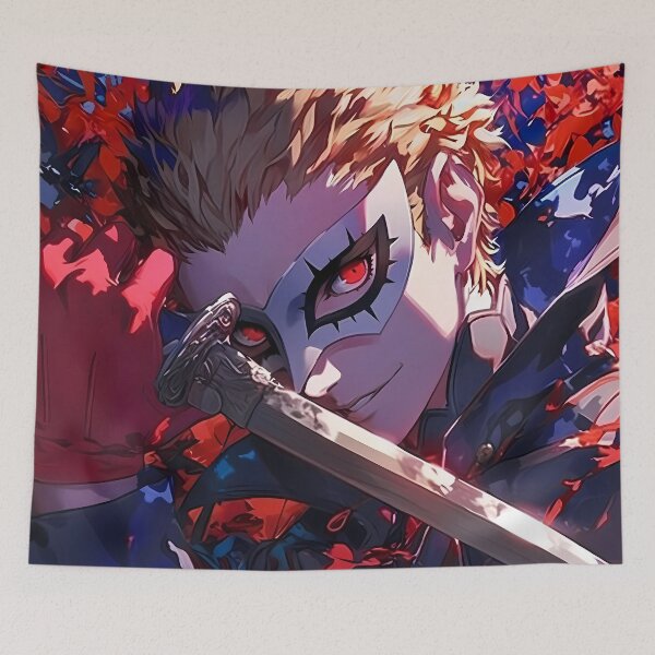 Item preview, Bold Ryuji Sakamoto Persona 5 Power With Striking Anime Bravado Glow designed and sold by CarlosBender.