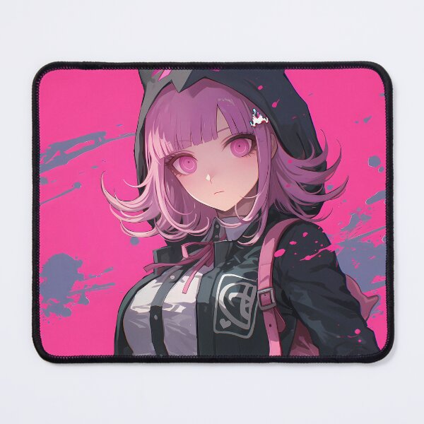 Item preview, Chiaki Nanami Danganronpa Gentle Anime Girl Waifu Charm With Gaming Spirit designed and sold by CarlosBender.