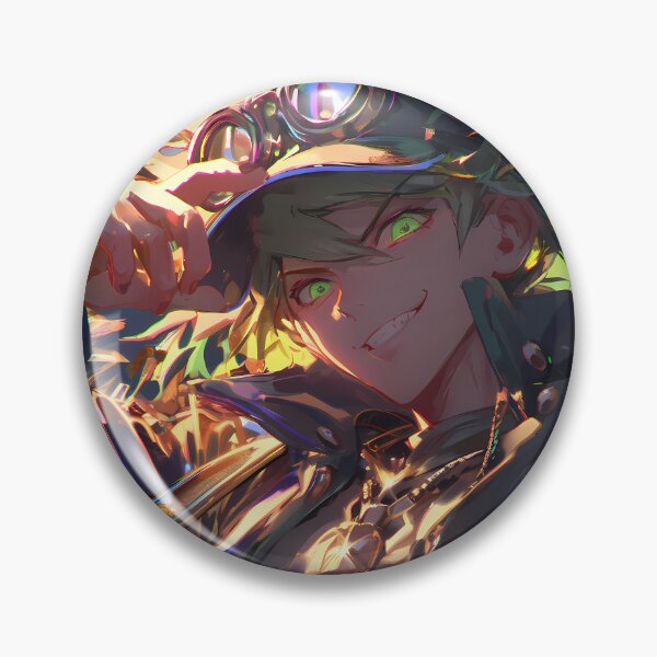 Item preview, Rantaro Amami Danganronpa Lively Anime Charm Glowing With Warm Golden Motion Spark designed and sold by CarlosBender.