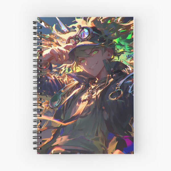 Item preview, Rantaro Amami Danganronpa Lively Anime Charm Glowing With Warm Golden Motion Spark designed and sold by CarlosBender.