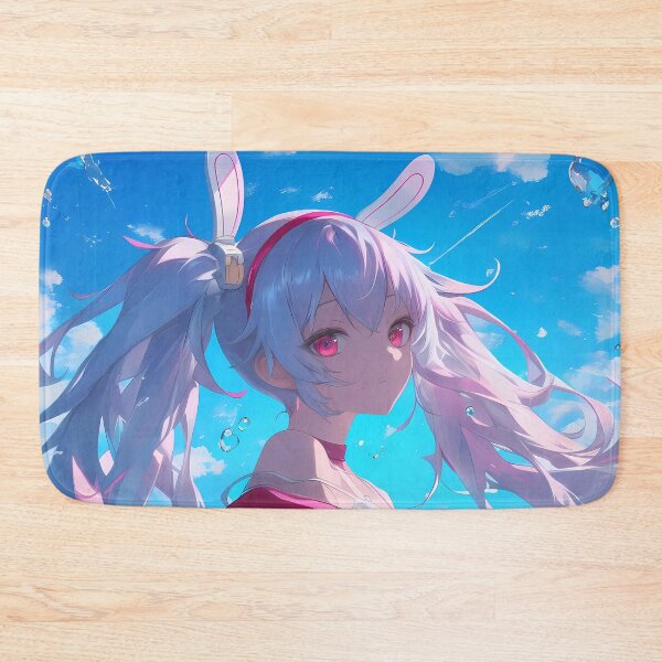 Item preview, Laffey Azur Lane Anime Girl Waifu Cute Pastel Sky Summer Ocean Soft Aesthetic designed and sold by CarlosBender.