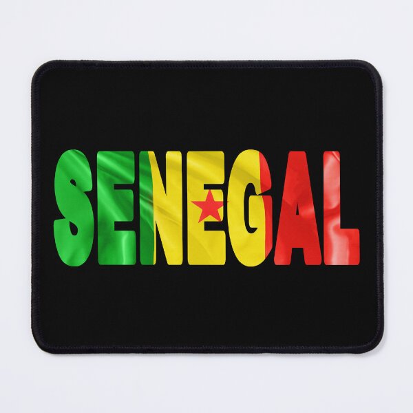 Item preview, SENEGAL - Flag Flying in Wind cut to Letters Souvenir Sticker Shirt T-Shirt designed and sold by Adam Gormley.