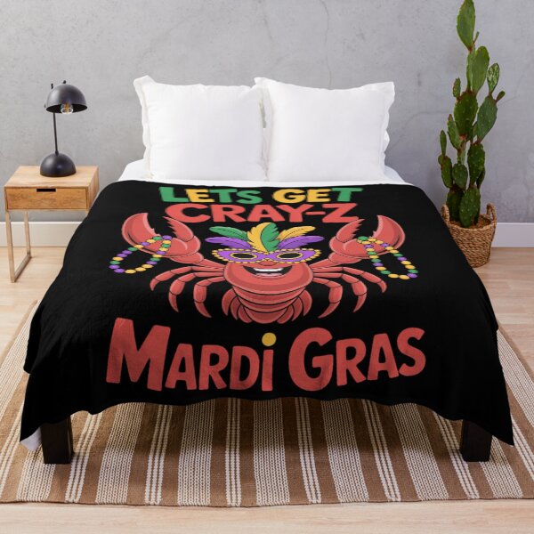 Item preview, Mardi Gras Lets Get Cray-z Mardi Gras designed and sold by CruelShadesSt.