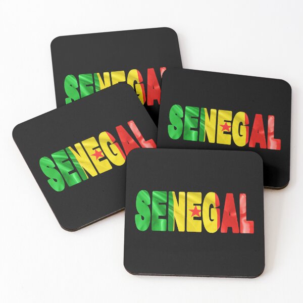 Item preview, SENEGAL - Flag Flying in Wind cut to Letters Souvenir Sticker Shirt T-Shirt designed and sold by Adam Gormley.