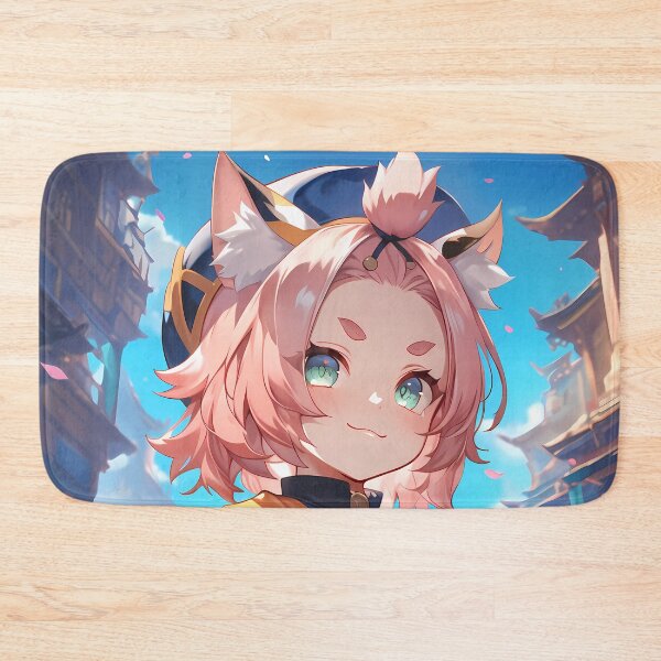 Item preview, Diona Genshin Impact Anime Girl Waifu Fantasy Liyue Cute Playful Pastel Charm designed and sold by CarlosBender.
