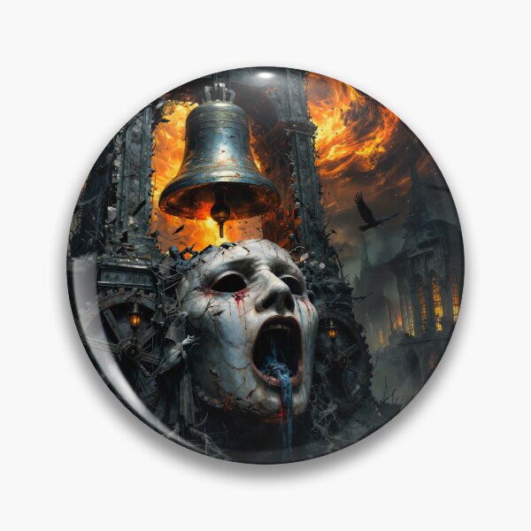 Item preview, Cracked Bell Tower Tolls Into Oblivion designed and sold by Insomnia Art Designs.