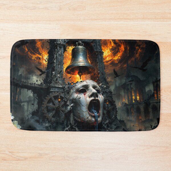 Item preview, Cracked Bell Tower Tolls Into Oblivion designed and sold by Insomnia Art Designs.