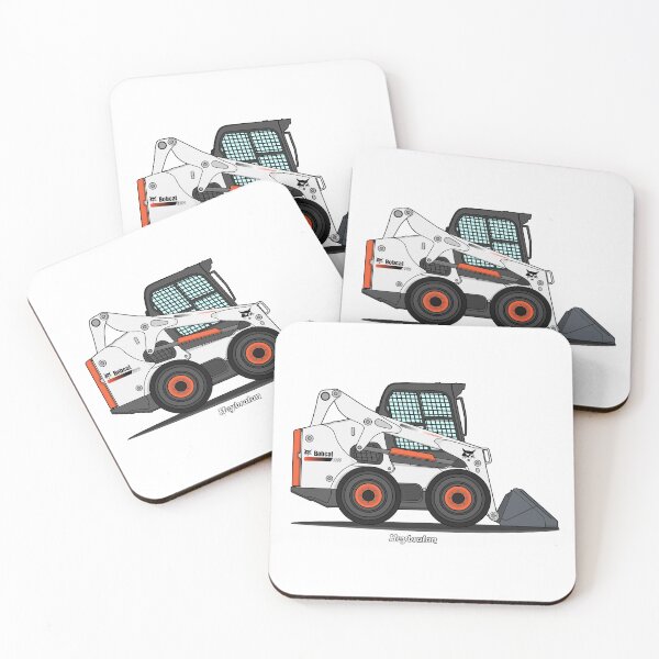 Item preview, Bobcat S650 Skid-Steer Loader Vector Art designed and sold by Heybratan.