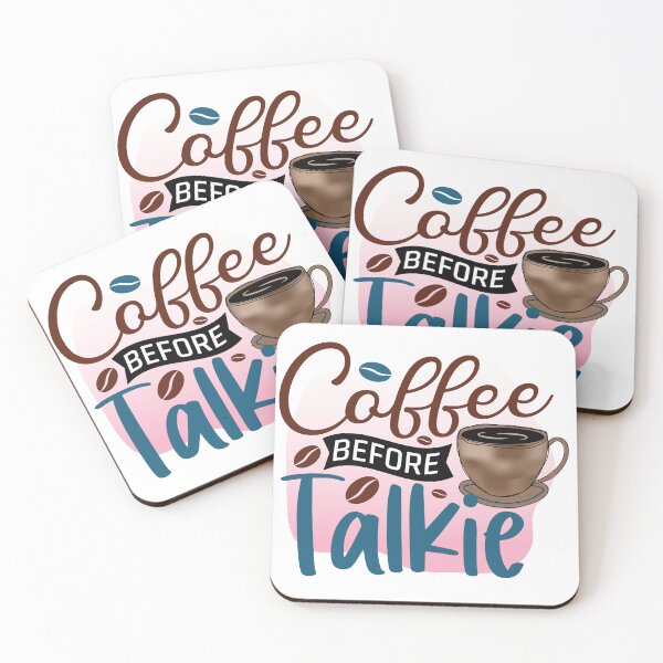 Item preview, Coffee Before Talkie Shirt - Funny Morning Caffeine Tee - Sarcastic Introvert Gift designed and sold by ChameraDesign.