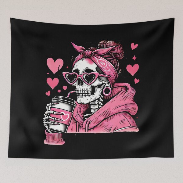 Item preview, Anti Valentine Skeleton Dark Humor designed and sold by zirqzurym17.