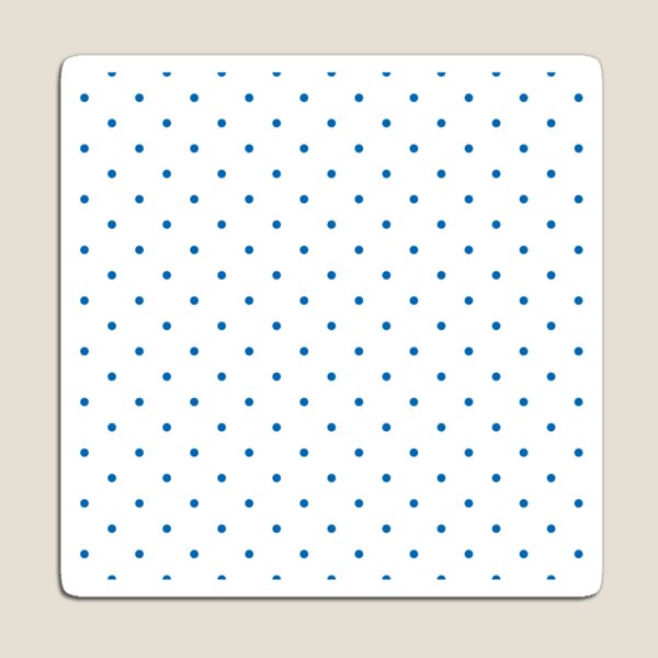 Item preview, Classic Blue and White Polka Dot Pattern – Retro Minimalist Style designed and sold by DaisyHouse.