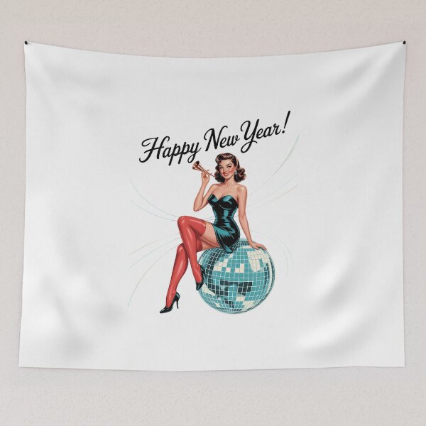 Item preview, New Year Happy New Year Holiday New New Years Party  designed and sold by FaithAbbott.