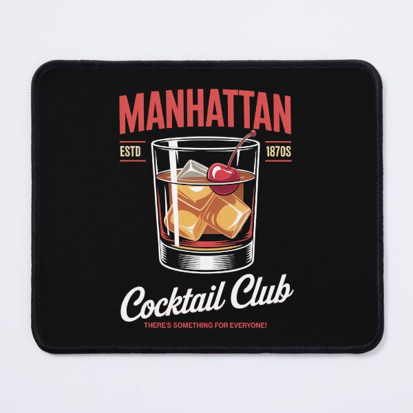 Item preview, Manhattan Cocktail Club Whiskey Drinker Manhattan Drinking designed and sold by IdunayaStore.