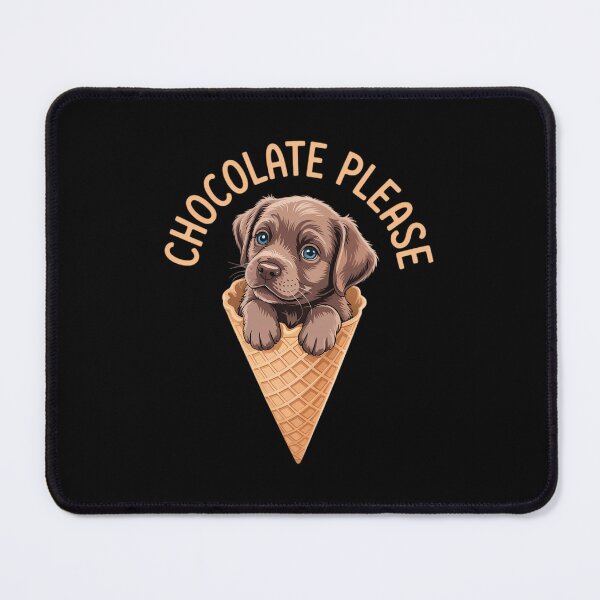 Item preview, Chocolate Lab Waffle Cone Ice Cream designed and sold by CruelShadesSt.