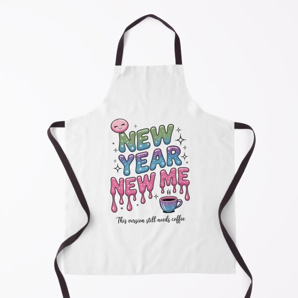 Item preview, New Year New Me Hot Coffee New Years Smiley Sarcastic New Year designed and sold by FaithAbbott.
