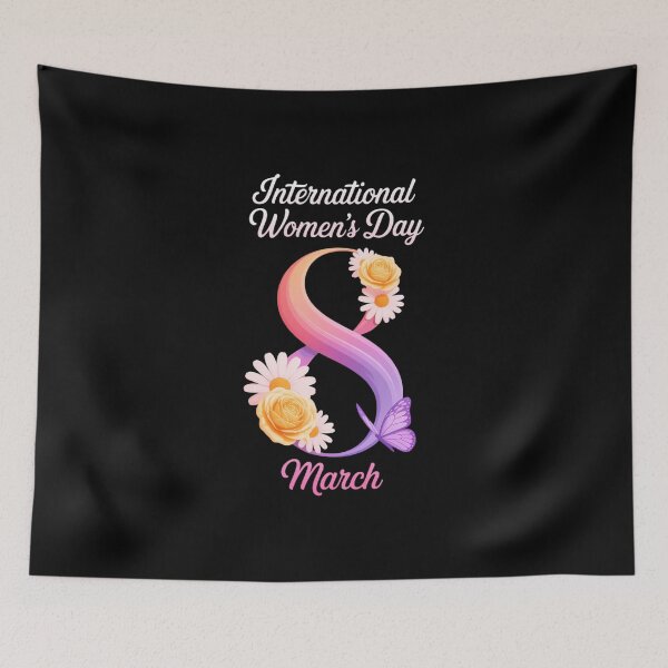 Item preview, March 8th International Women's Day Celebrate Feminism designed and sold by IdunayaStore.