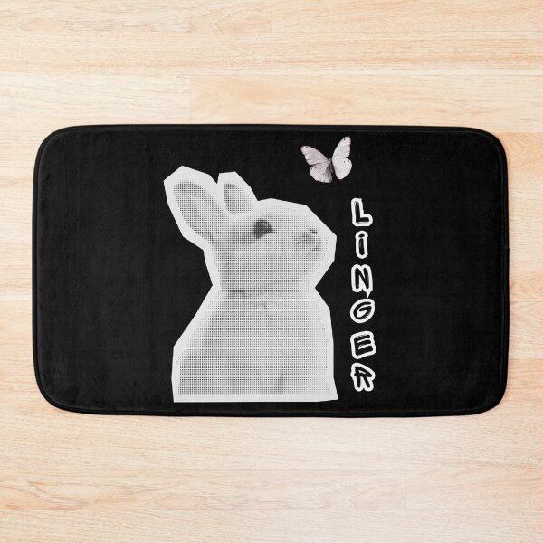 Item preview, Linger Soft Bunny Watching a Butterfly designed and sold by UUniqueIImprint.