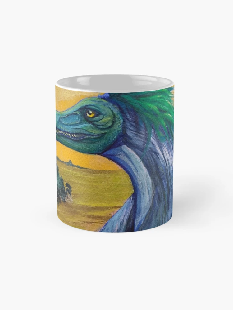 Thumbnail 4 of 6, Coffee Mug, Lone Raptor designed and sold by RuneLabyrinth.