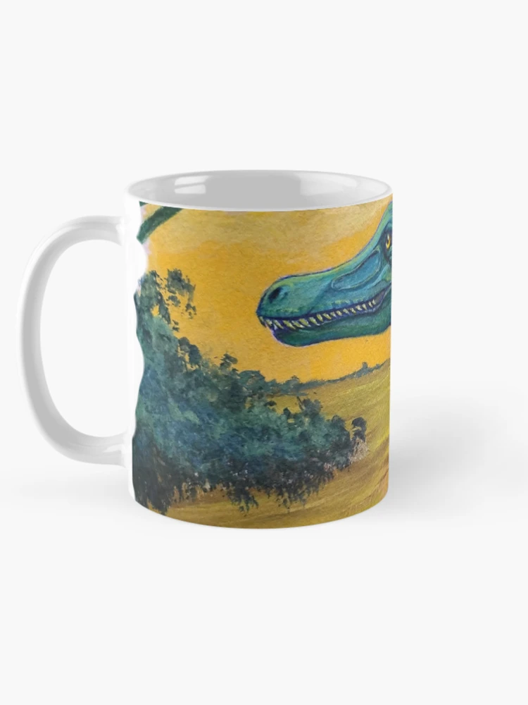 Thumbnail 5 of 6, Coffee Mug, Lone Raptor designed and sold by RuneLabyrinth.