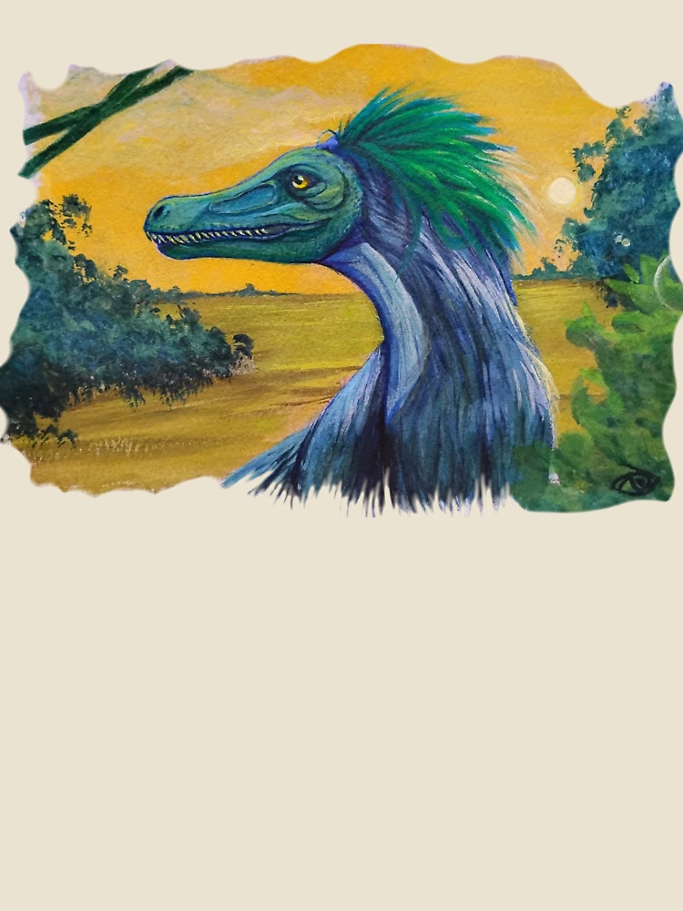 Thumbnail 4 of 4, Relaxed T-Shirt, Lone Raptor designed and sold by RuneLabyrinth.