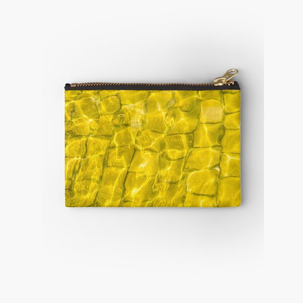 Item preview, Harmonious Golden Yellow Water Ripples Over Tiles designed and sold by Georgia Mizuleva.