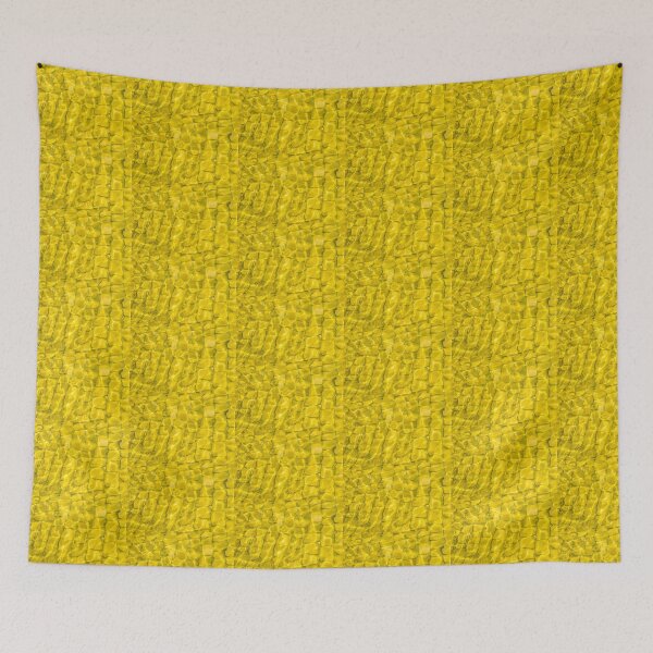 Item preview, Harmonious Golden Yellow Water Ripples Over Tiles designed and sold by Georgia Mizuleva.