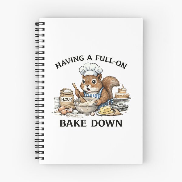 Item preview, Funny-Squirrel-Baker-Mental-Full-Bake-Down-Pun  designed and sold by w66aboo.