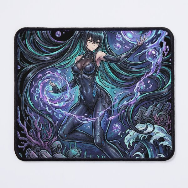 Item preview, Little Mermaid Nikke Goddess of Victory Siren Old Tales Supporter SMG Spindrift Kotodama Grimms Model Fan Art Portrait Poster T-Shirt Sticker Print Gift designed and sold by Senpaiwaves.