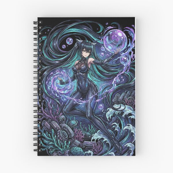 Item preview, Little Mermaid Nikke Goddess of Victory Siren Old Tales Supporter SMG Spindrift Kotodama Grimms Model Fan Art Portrait Poster T-Shirt Sticker Print Gift designed and sold by Senpaiwaves.