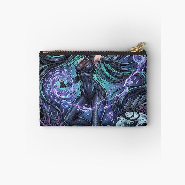 Item preview, Little Mermaid Nikke Goddess of Victory Siren Old Tales Supporter SMG Spindrift Kotodama Grimms Model Fan Art Portrait Poster T-Shirt Sticker Print Gift designed and sold by Senpaiwaves.