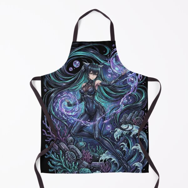 Item preview, Little Mermaid Nikke Goddess of Victory Siren Old Tales Supporter SMG Spindrift Kotodama Grimms Model Fan Art Portrait Poster T-Shirt Sticker Print Gift designed and sold by Senpaiwaves.