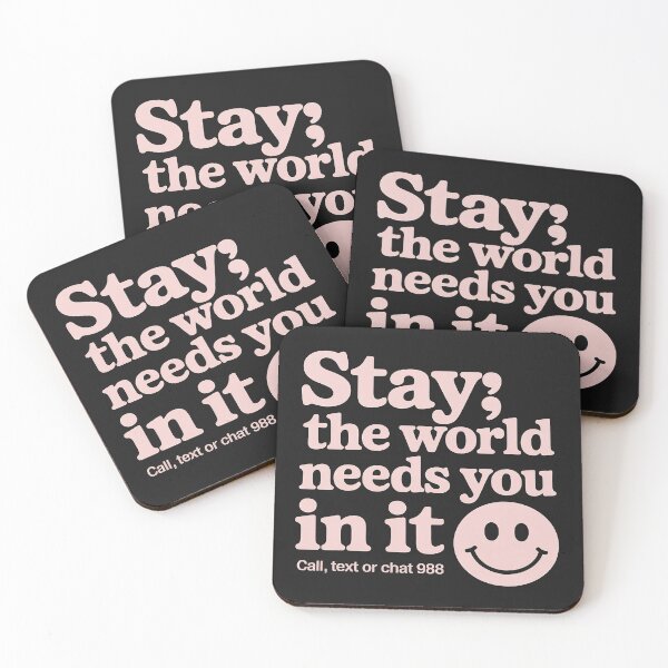 Item preview, Stay The World Needs You In It Mental Health designed and sold by tkhrbika.