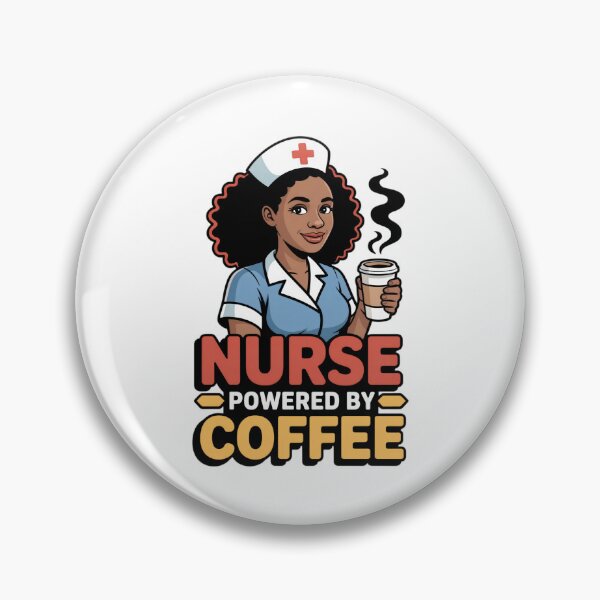Item preview, Nurse Powered by Coffee designed and sold by Penrodius.