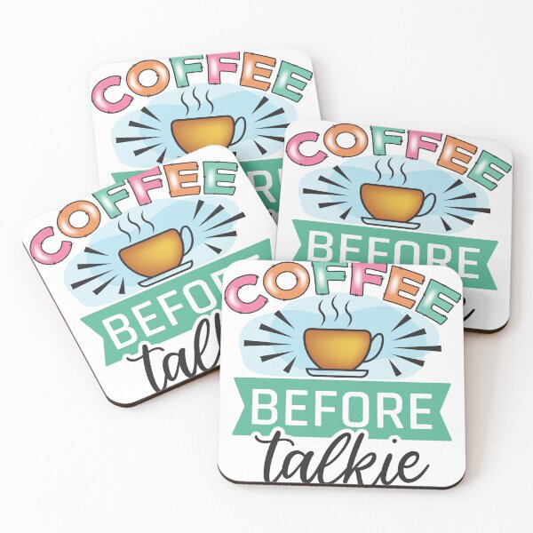 Item preview, Coffee Before Talkie Shirt - Funny Morning Caffeine Tee - Sarcastic Introvert Gift designed and sold by ChameraDesign.