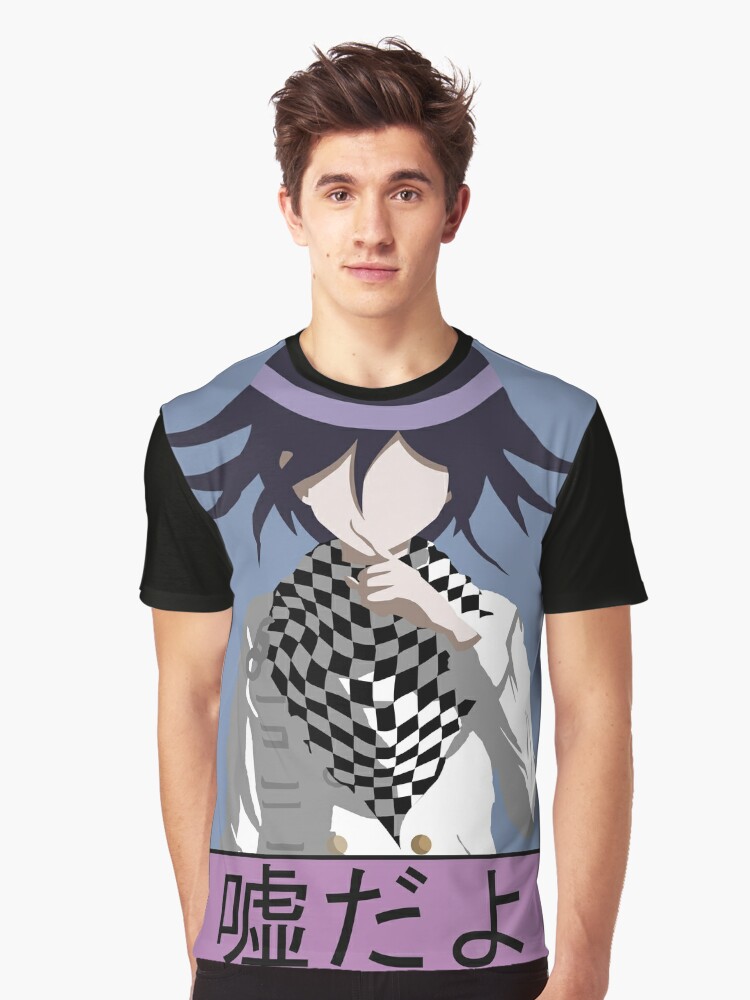 Danganronpa Kokichi Ouma T-shirt Danganronpa V3 Kokichi Ouma Shirt series 2  Danganronpa Cosplay Dangan Ronpa V3 Apparel Ouma Kokichi 