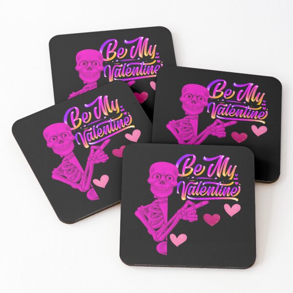 Item preview, Be My Valentine Skeleton Cute Goth designed and sold by zirqzurym17.